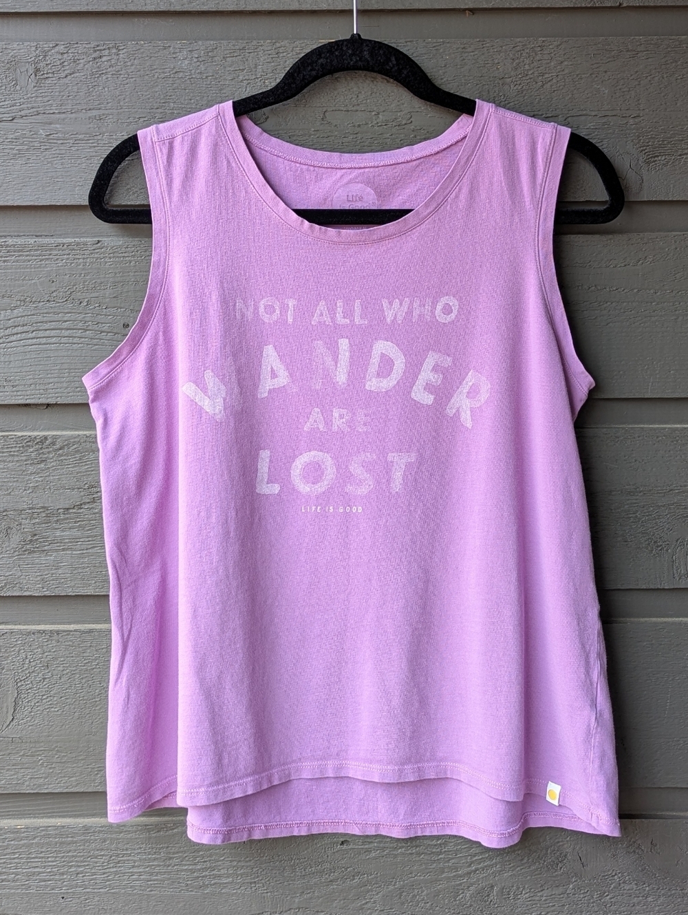 Women’s Sleeveless Graphic Tank Top - Lavender
